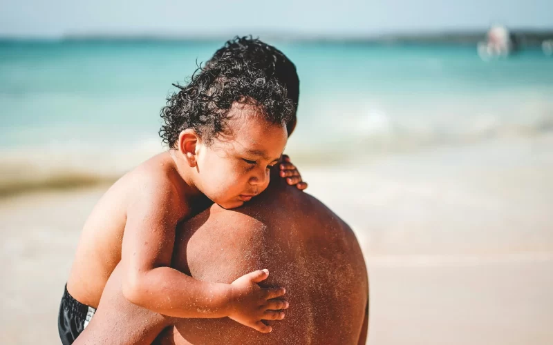 Parent Hugging Child
