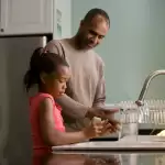 Kid Washing Hands