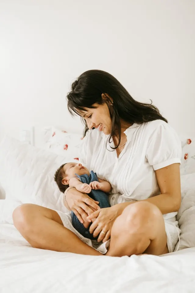 mother and baby